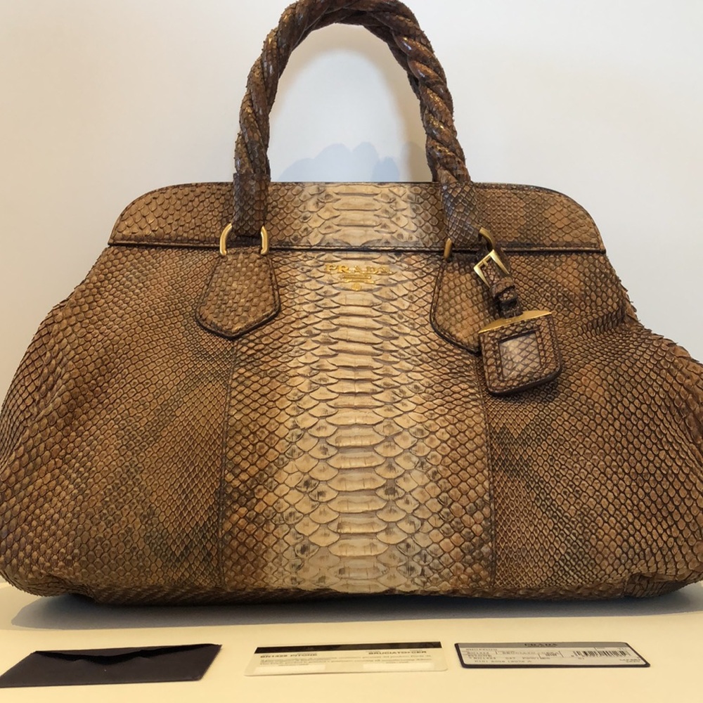 100% Authentic Prada Python purse - Picture 12 of 12